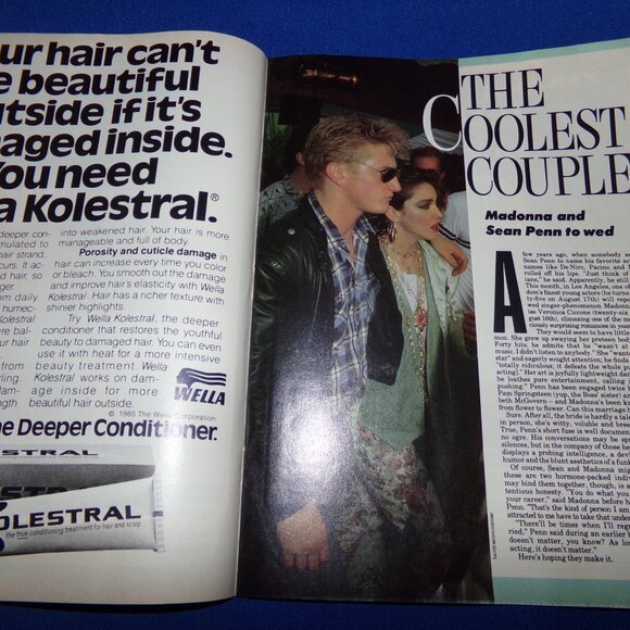 Vintage US Magazine - Tony Danza - August 26 1985 - Vol 3 No 5B - Madonna - Picture 4 of 7